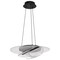 Nuvo Geneva, 18 Inch LED Pendant, Matte Black, Silk Screened Acrylic Lens 62/2025 - alternate 1